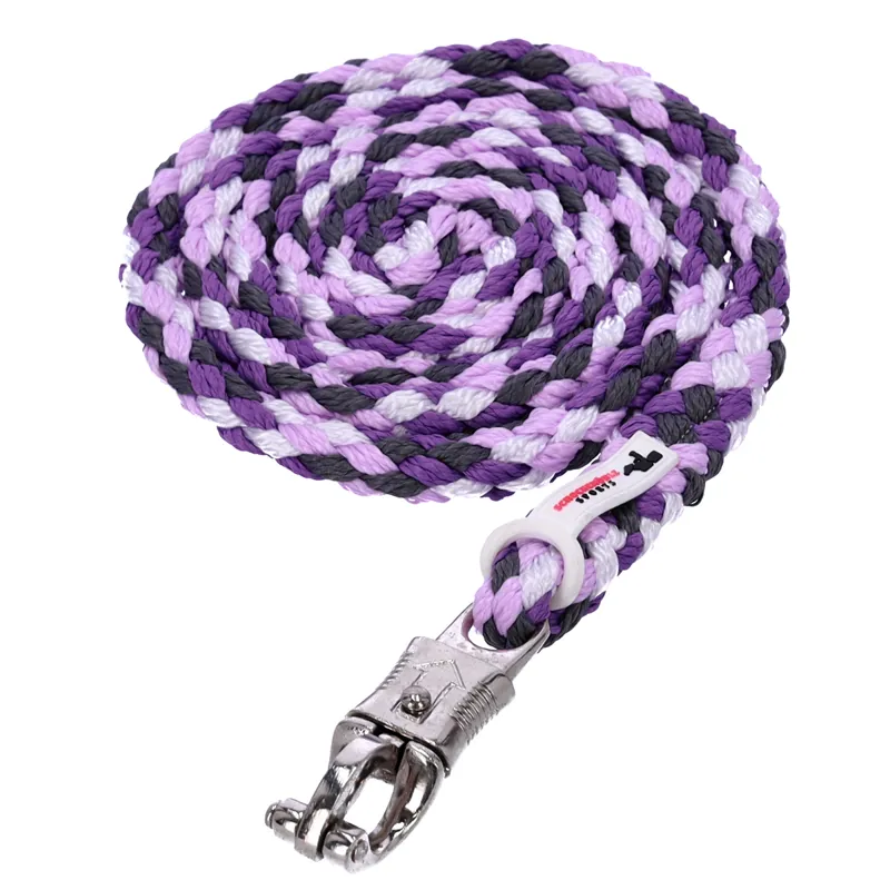 Schockemohle Panic Style Leadrope - Asphalt/Plum